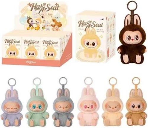 مجموعة 6 قطع أو 1 صندوق دمية لابوبو - labubu