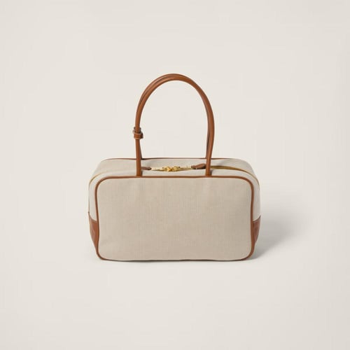 حقيبةميوميو - Canvas top-handle bag