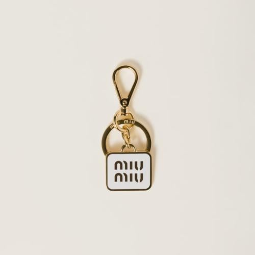 تعليقة حقائب ومفاتيح معدنية - miumiu