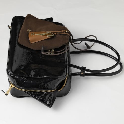 تعليقة حقائب من الجلد - miumiu