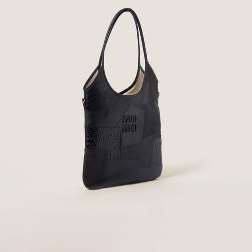 حقيبة ميوميو كانفا - patchwork bag