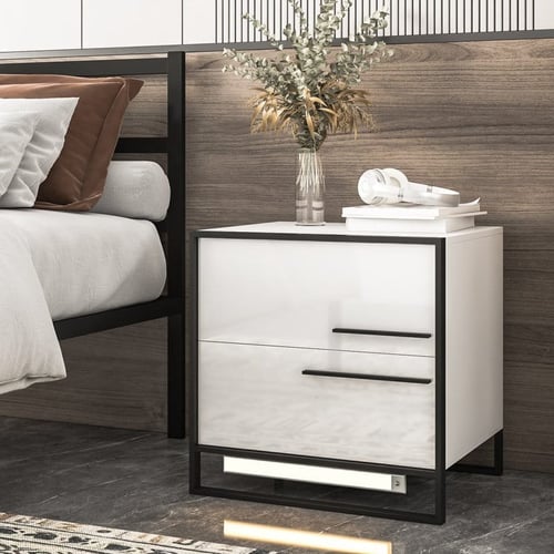 طاولة جانبية ذكية متعدد المزايا والوظائف