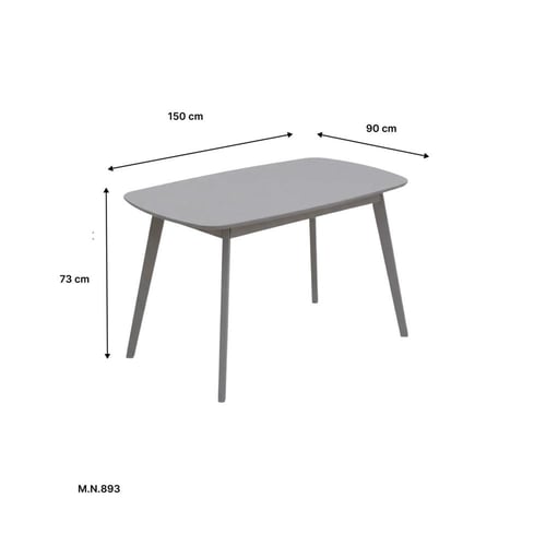 طقم طاولة طعام لستة اشخاص بكراسي مريحة