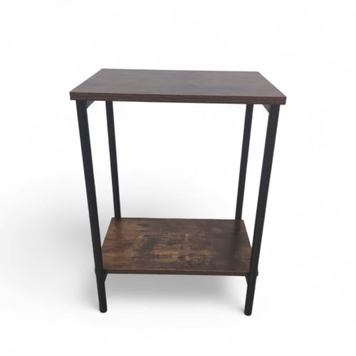 طاولة خدمة خشبية فاخرة قاعدة حديد