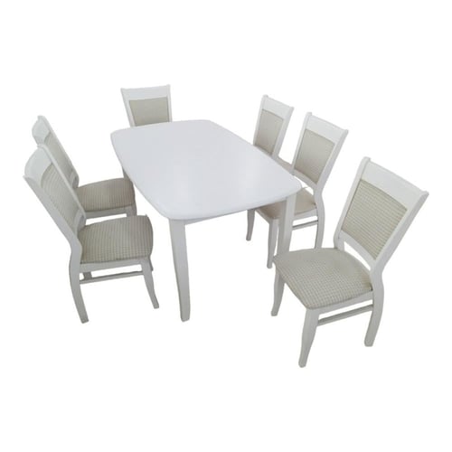 طقم طاولة طعام لستة اشخاص