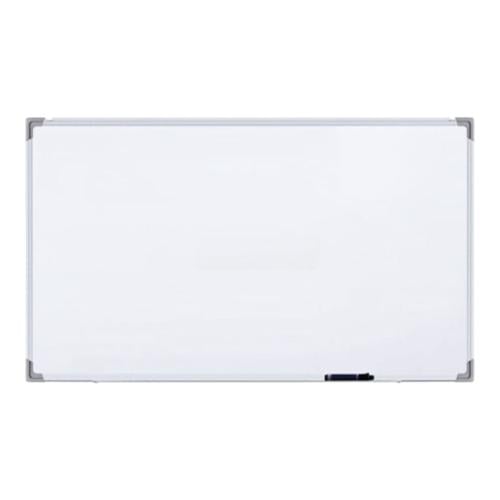 سبورة بريميوم مغناطيسية بيضاء بإطار معدني