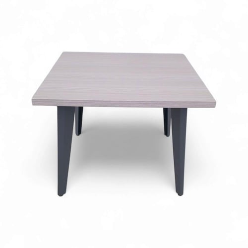 طاولة خدمة لون رمادي فاتح سطح خشب MDF