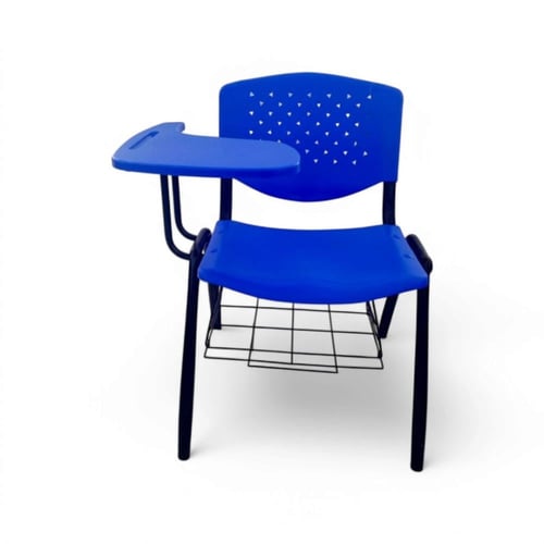 كرسي دراسة بلاستيكي مسند يد جانبي