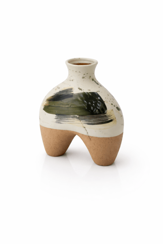 فازة زهور سيراميك ديكورية