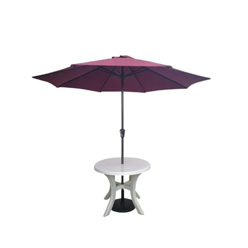 طاولة بلاستيك دائرية