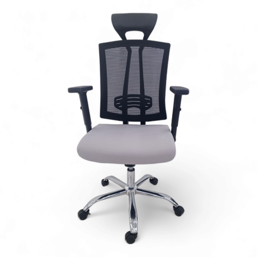 كرسي دوار ظهر شبك رصاصي