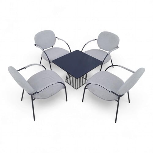 طقم قماش اشكال والوان متنوعة 1+4