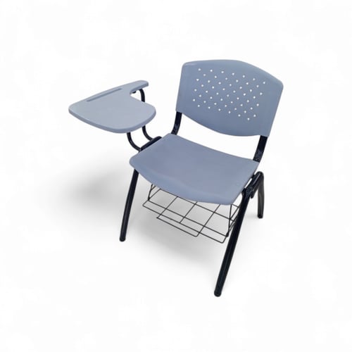 كرسي دراسة بلاستيكي مسند يد جانبي