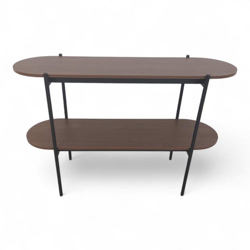 طاولة مدخل خشبية حديثة بتصميم عملي وأنيق