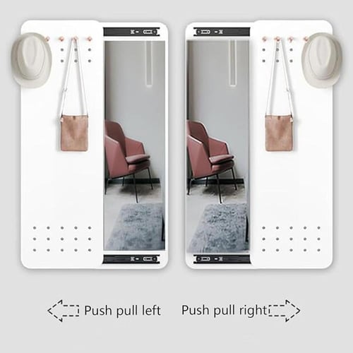 مرايا مع علاقة ملابس