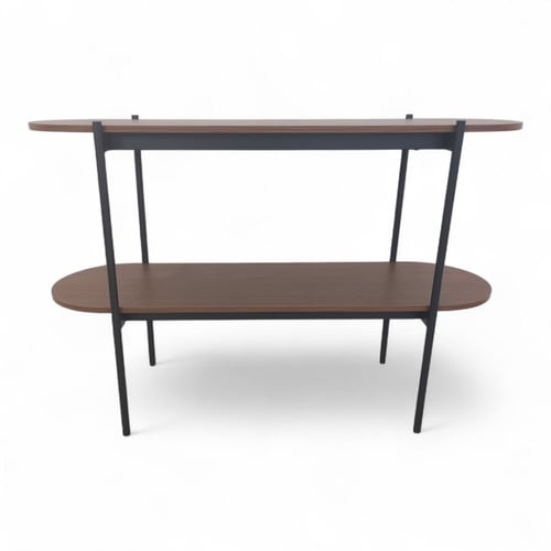 طاولة مدخل خشبية حديثة بتصميم عملي وأنيق