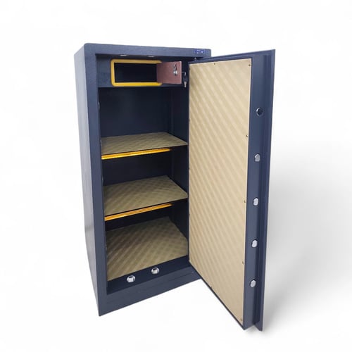 خزانة مقاومة للحريق وزن 110ك لحفظ الأموال والمجوهر...