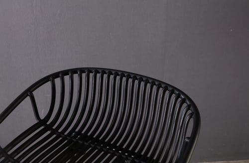 كرسي بار اسود