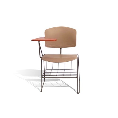 كرسي محاضرات مع طاولة جانبية