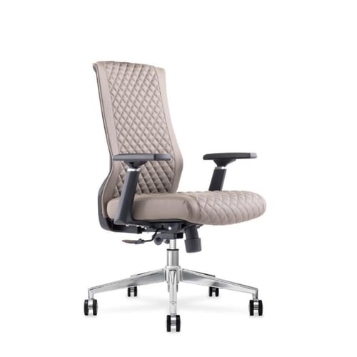 كرسي دوار ظهر قصير