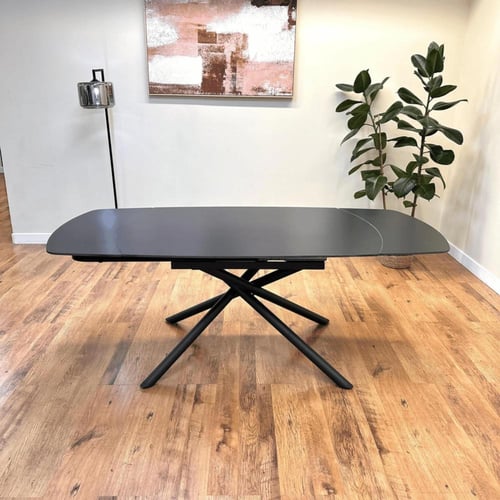 طاولة طعام بورسلان طعام قابلة للتكبير تتسع4-8