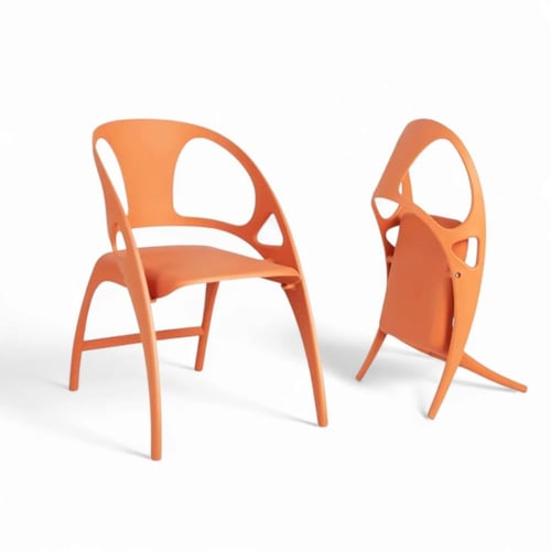 كرسي فيبر قابل للطي