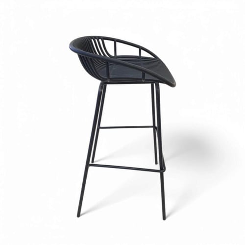 كرسي بار اسود