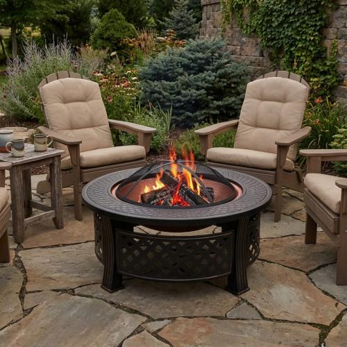 موقد شواية متنقل معدن