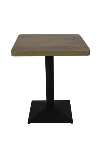 طاولة سطح خشب مربعة 60سم