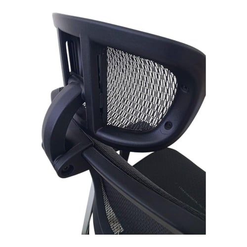 كرسي مكتب دوار فاخر لون اسود من كونسنت