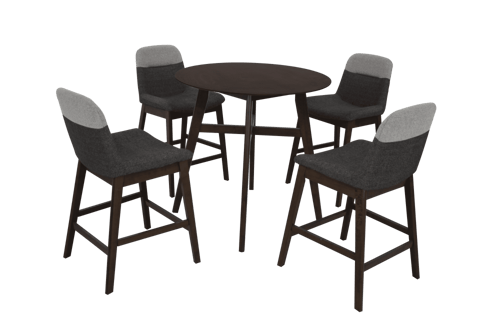 طقم جلسة بار لأربعة اشخاص