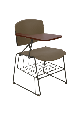 كرسي محاضرات مع طاولة جانبية