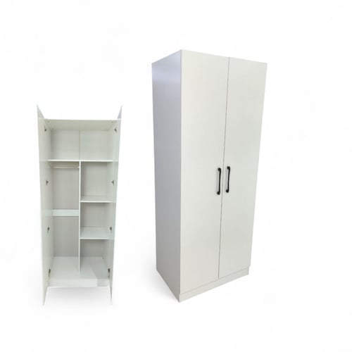 دولاب ملابس خشب درفتين أنيق