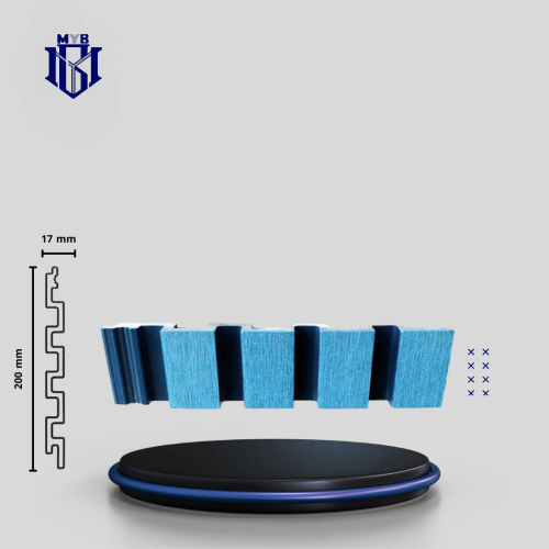 بديل خشب خارجي بارز (20 × 290) سم