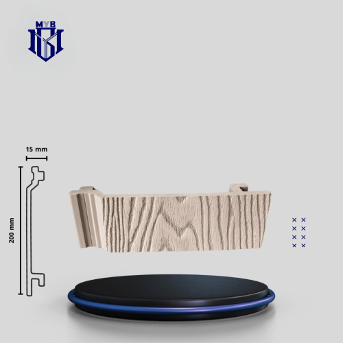 بديل خشب خارجي مسطح (20 × 290) سم