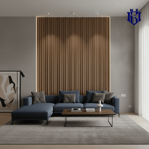 بديل الويفي خشب جوزي دافئ (Warm Walnut) - 3D (23 س...