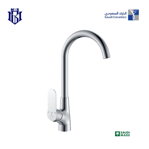 خلاط مطبخ قاعدي الخزف السعودي ستارك (Stark) كروم -...