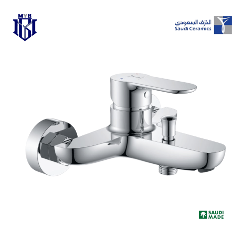خلاط دش الخزف السعودي رايز (Rise) مقبض واحد -كروم...