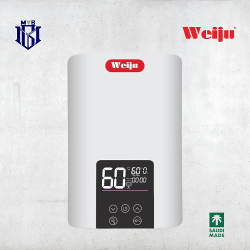 سخان فوري إلكتروني أبيض ويجو وطني صناعة سعودية مع...