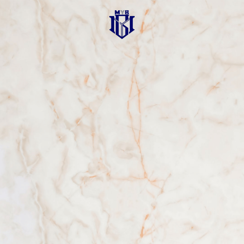 بديل رخام كريمي مرخم برتقالي (290 × 122) سم سماكة...