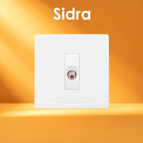 فيش دش ستالايت ابيض سيدرا الفنار