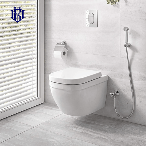 مرحاض معلق أبيض جروهي يورو سيراميك (Grohe Euro Cer...