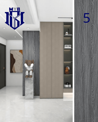 بديل خشب كوري سادة (60 × 290) متعدد الألوان