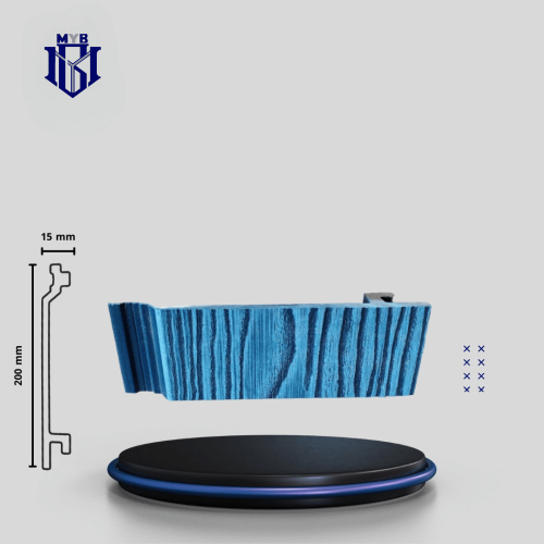 بديل خشب خارجي مسطح (20 × 290) سم