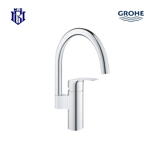 خلاط مطبخ جروهي يورو سمارت رقبة عالية بمقبض واحد ك...