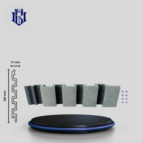 بديل خشب خارجي بارز (20 × 290) سم