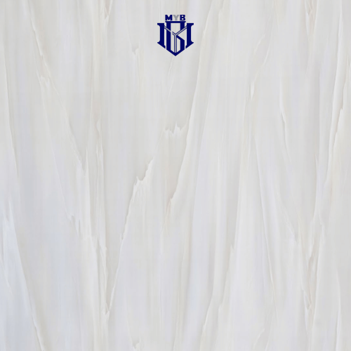 بديل رخام أبيض مرخم (290 × 122) سم سماكة 3 ملم