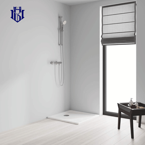 طقم مسطرة دش جروهي كروم - مسطرة صاعد نازل مع سماعة...