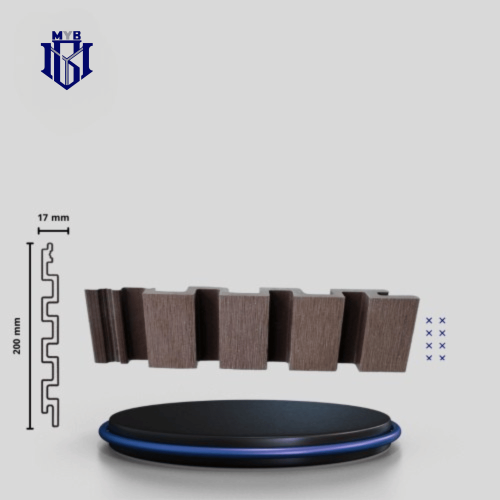 بديل خشب خارجي بارز (20 × 290) سم