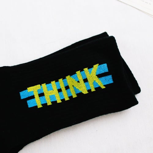 2 جوارب طويلة SLEEP THINK